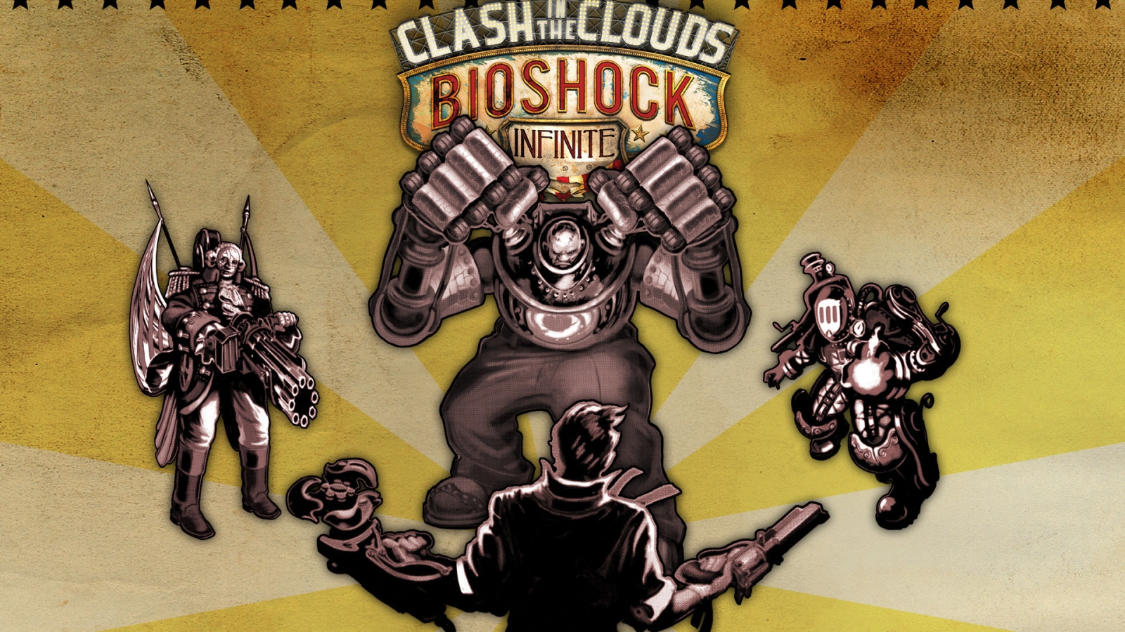 BioShock Infinite Clash in the Clouds for 1600 x 900 HDTV resolution