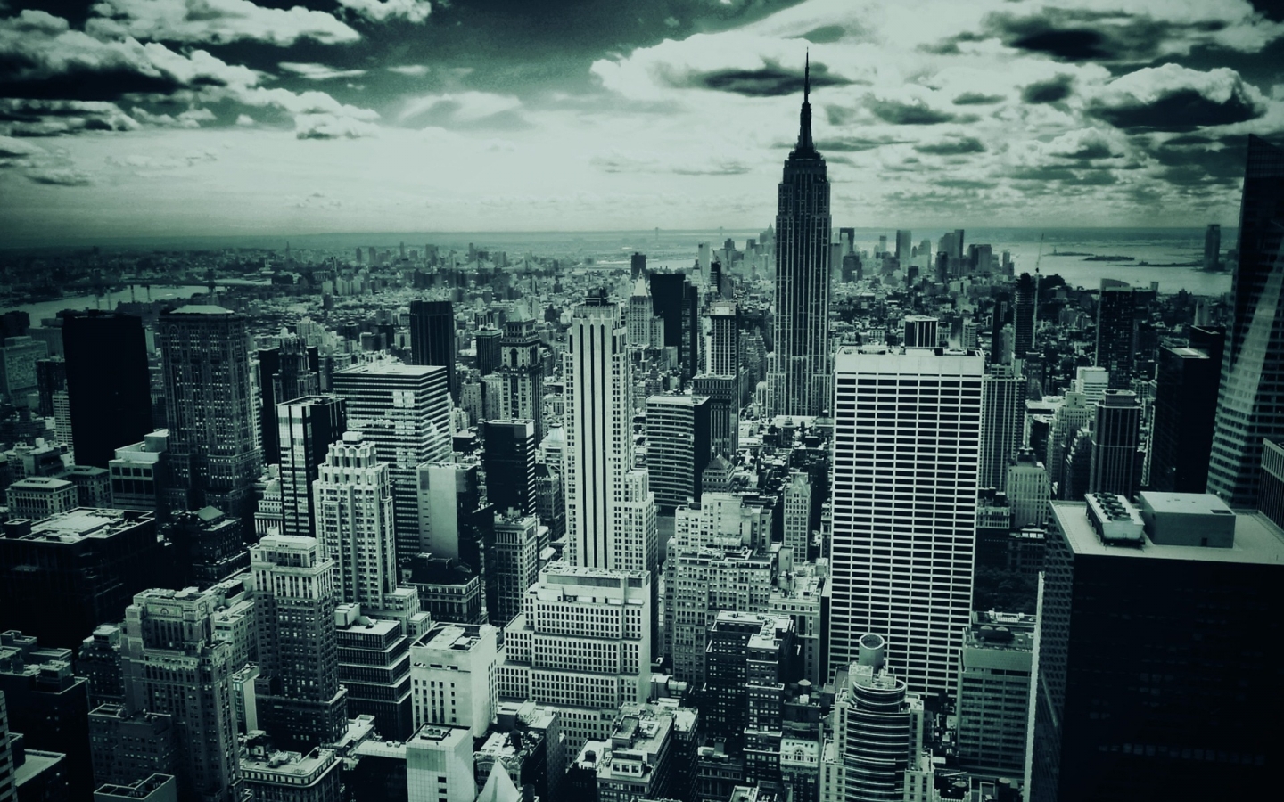 Black and White New York for 1440 x 900 widescreen resolution