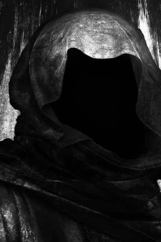  Black Death Morbid for 320 x 480 iPhone resolution