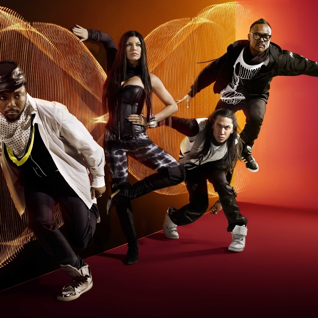 Black Eyed Peas Poster for 1024 x 1024 iPad resolution