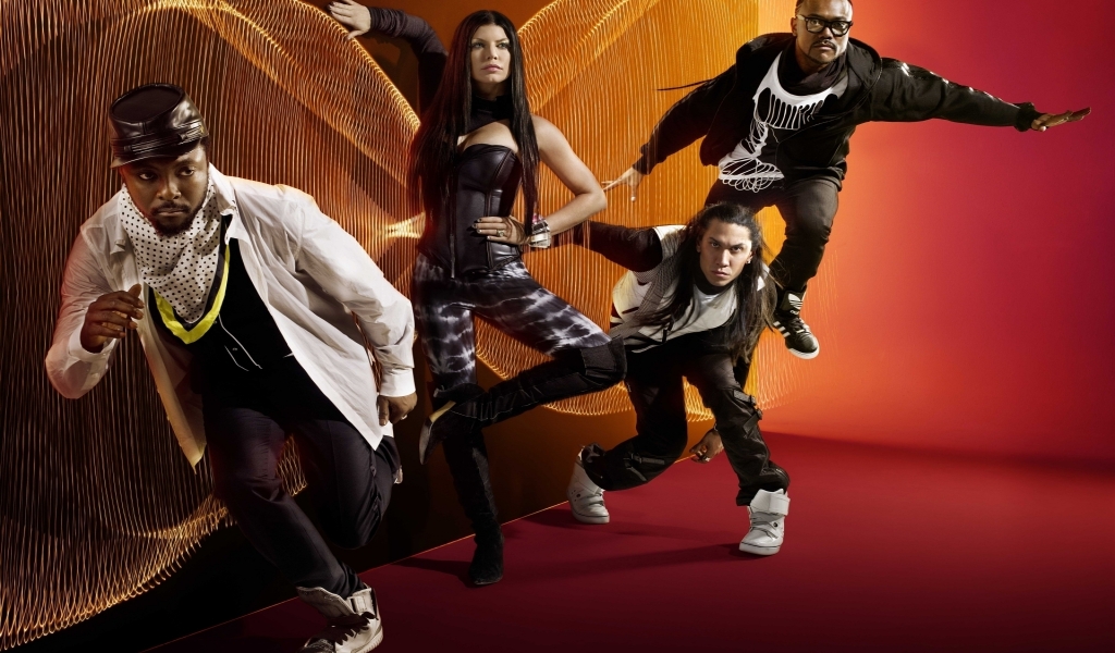 Black Eyed Peas Poster for 1024 x 600 widescreen resolution