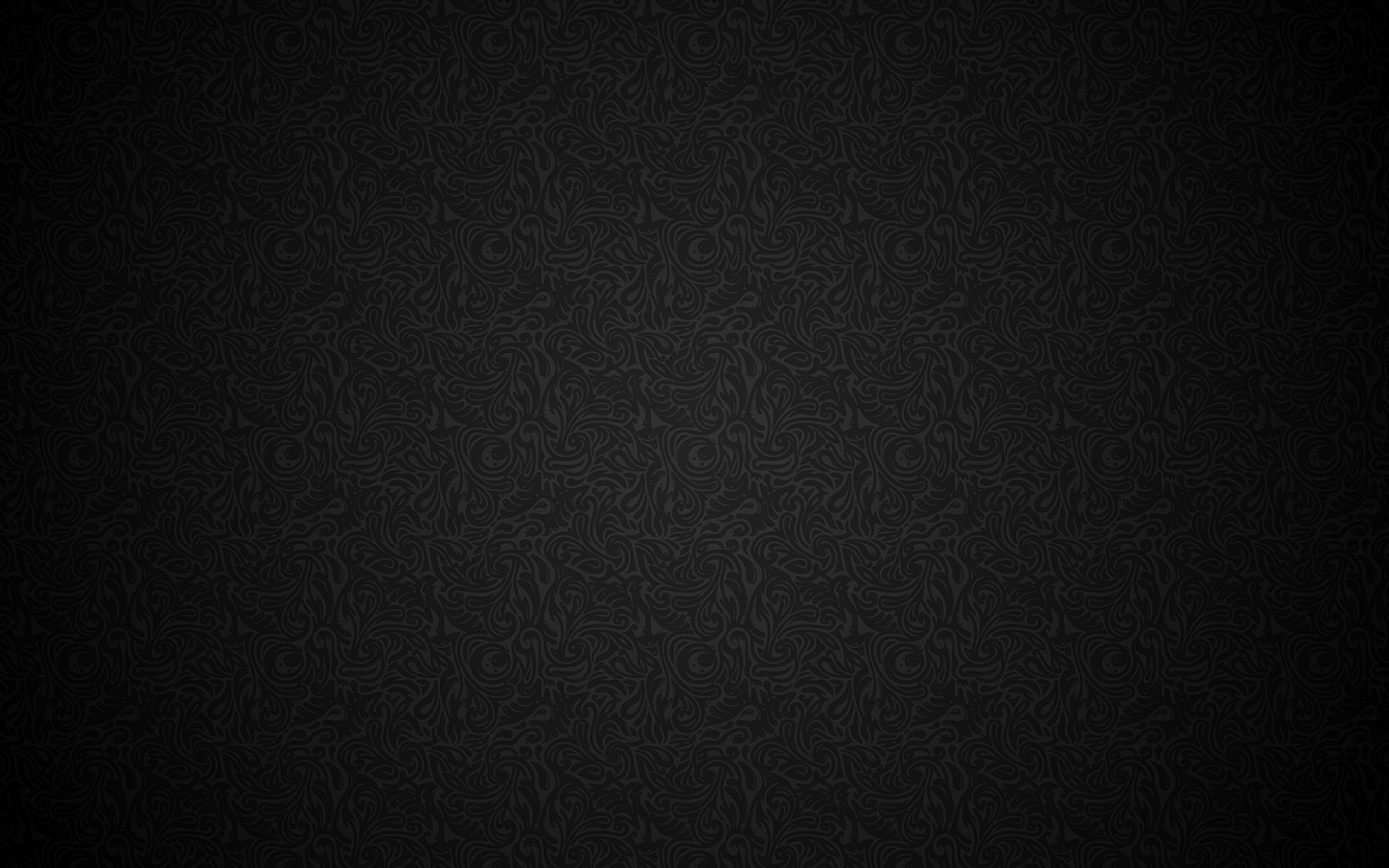 Black Floral for 1440 x 900 widescreen resolution