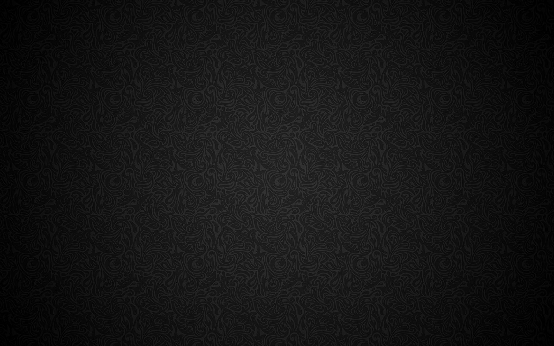 Black Floral for 1920 x 1200 widescreen resolution