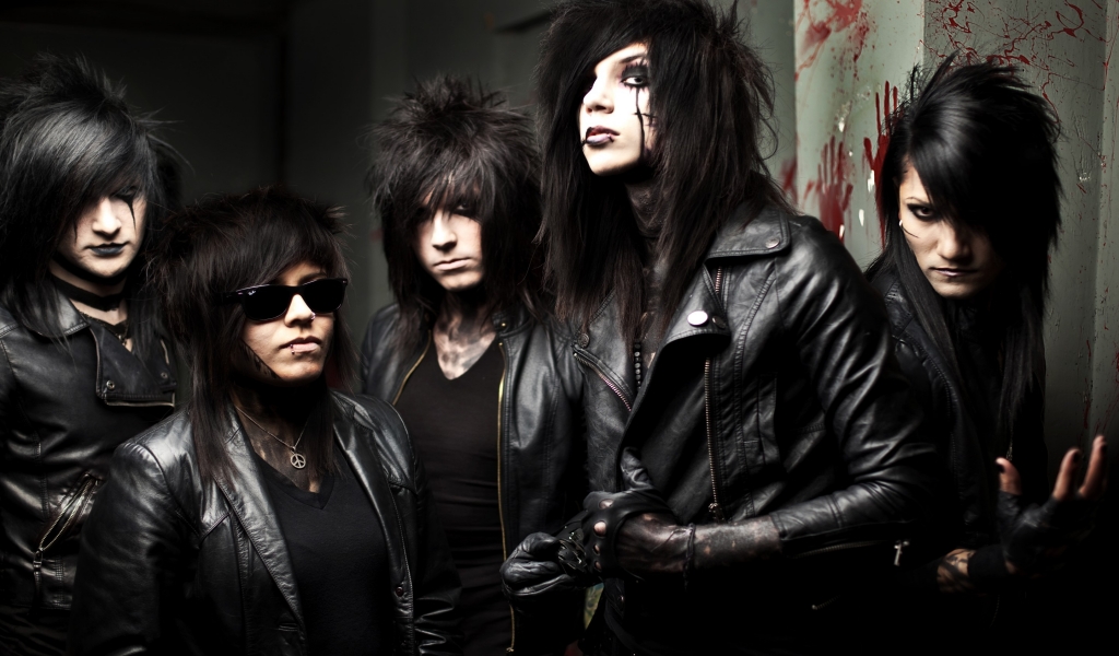 Black Veil Brides Poster for 1024 x 600 widescreen resolution