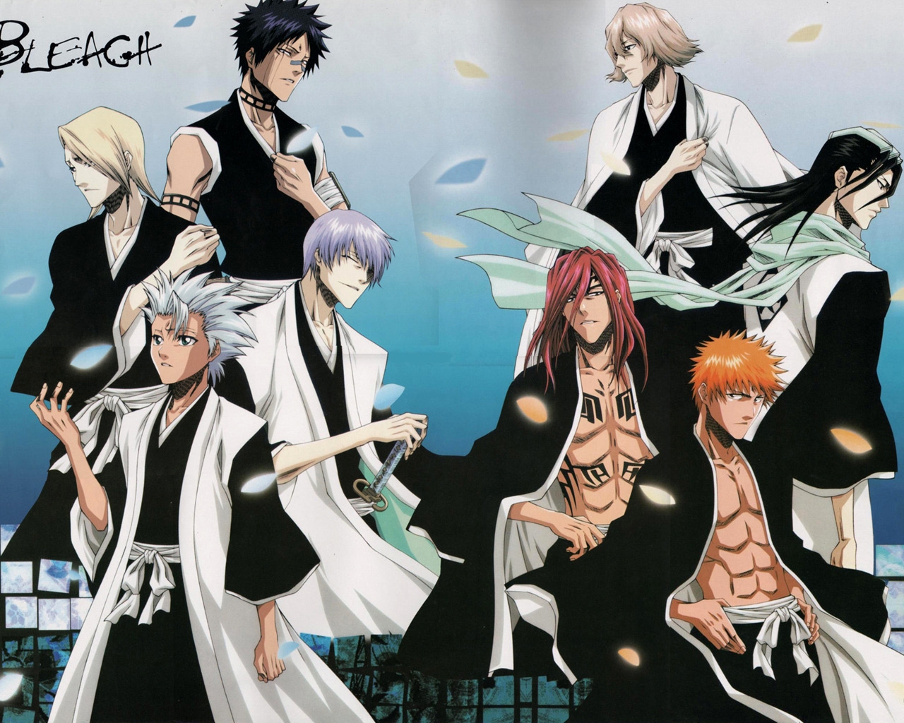 Bleach Anime Characters for 1280 x 1024 resolution
