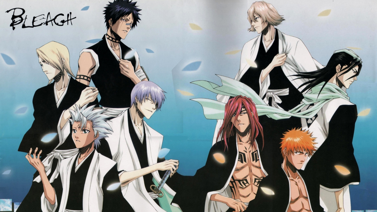 Bleach Anime Characters for 1280 x 720 HDTV 720p resolution