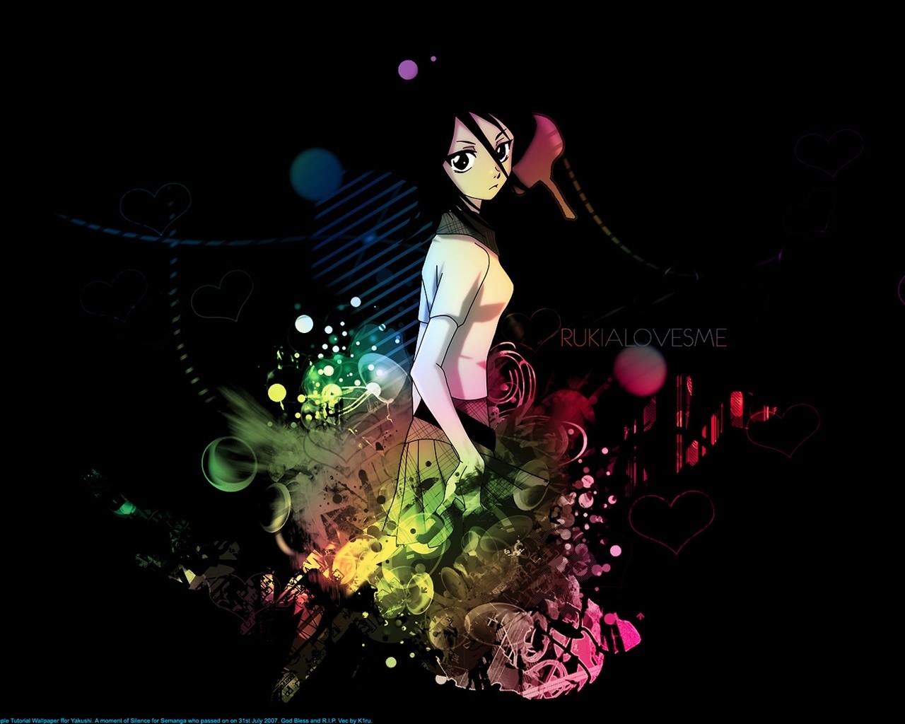 Bleach Rukia for 1280 x 1024 resolution