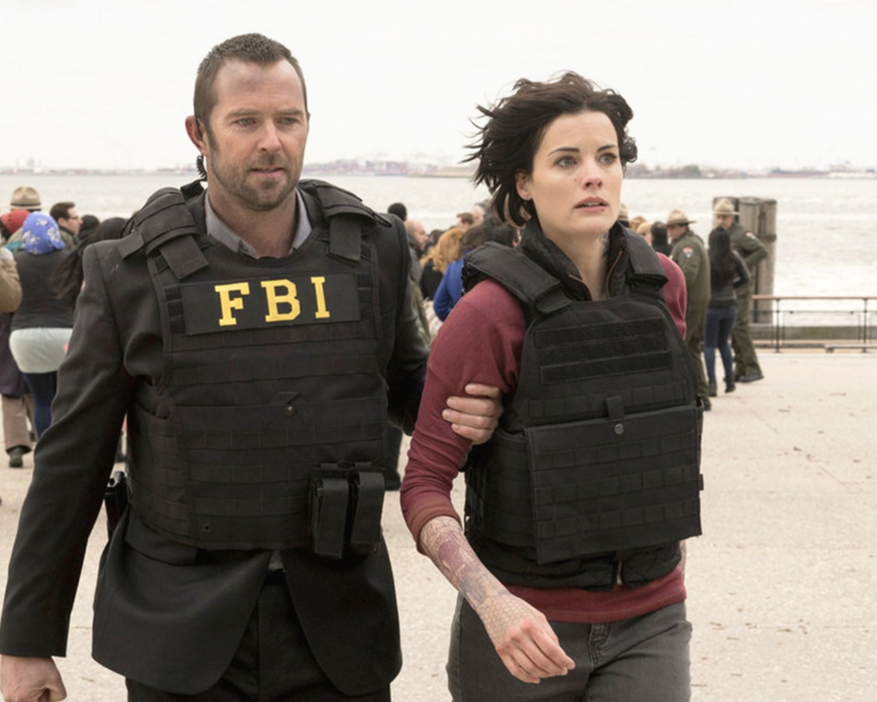 Blindspot Main Characters for 1280 x 1024 resolution