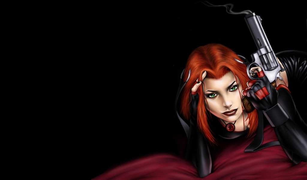 Bloodrayne for 1024 x 600 widescreen resolution