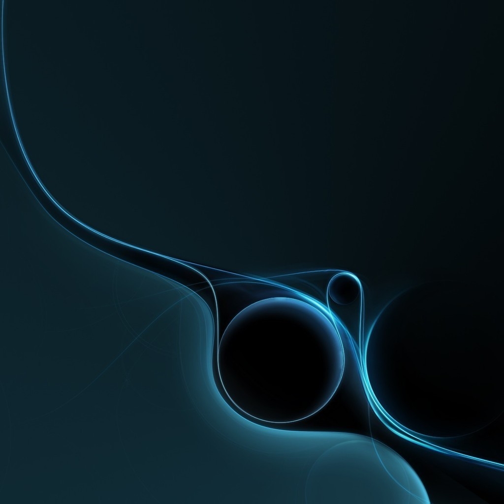 Blue Abstract for 1024 x 1024 iPad resolution