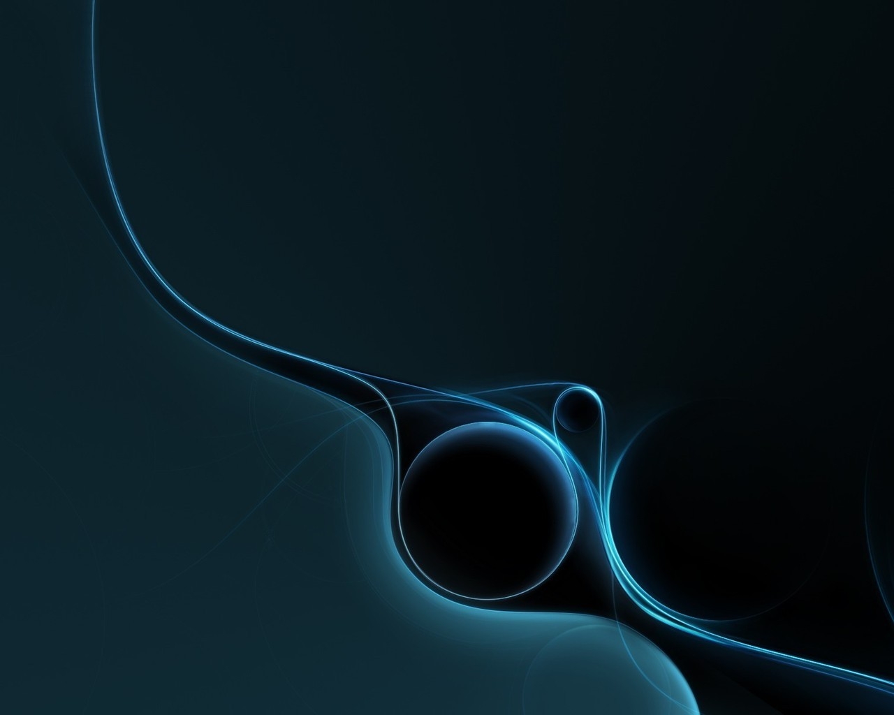 Blue Abstract for 1280 x 1024 resolution