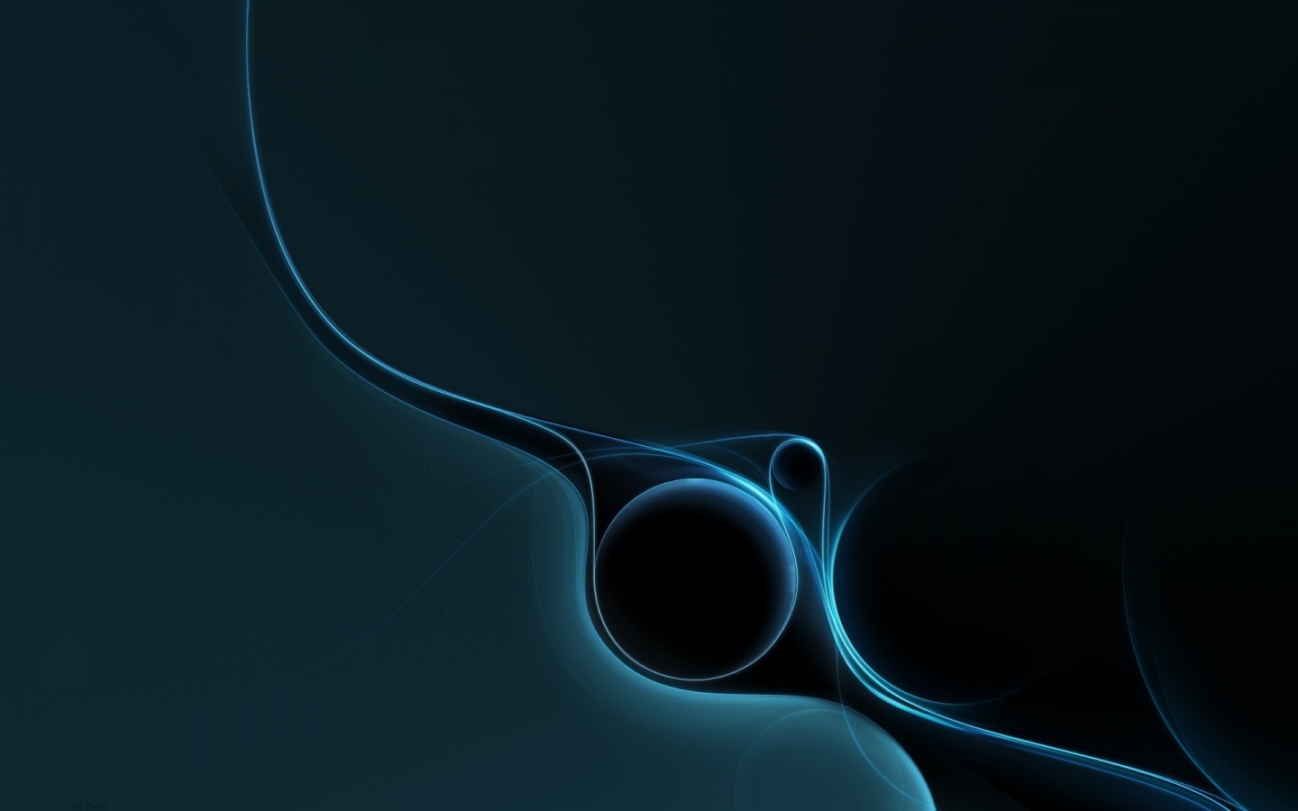 Blue Abstract for 1440 x 900 widescreen resolution