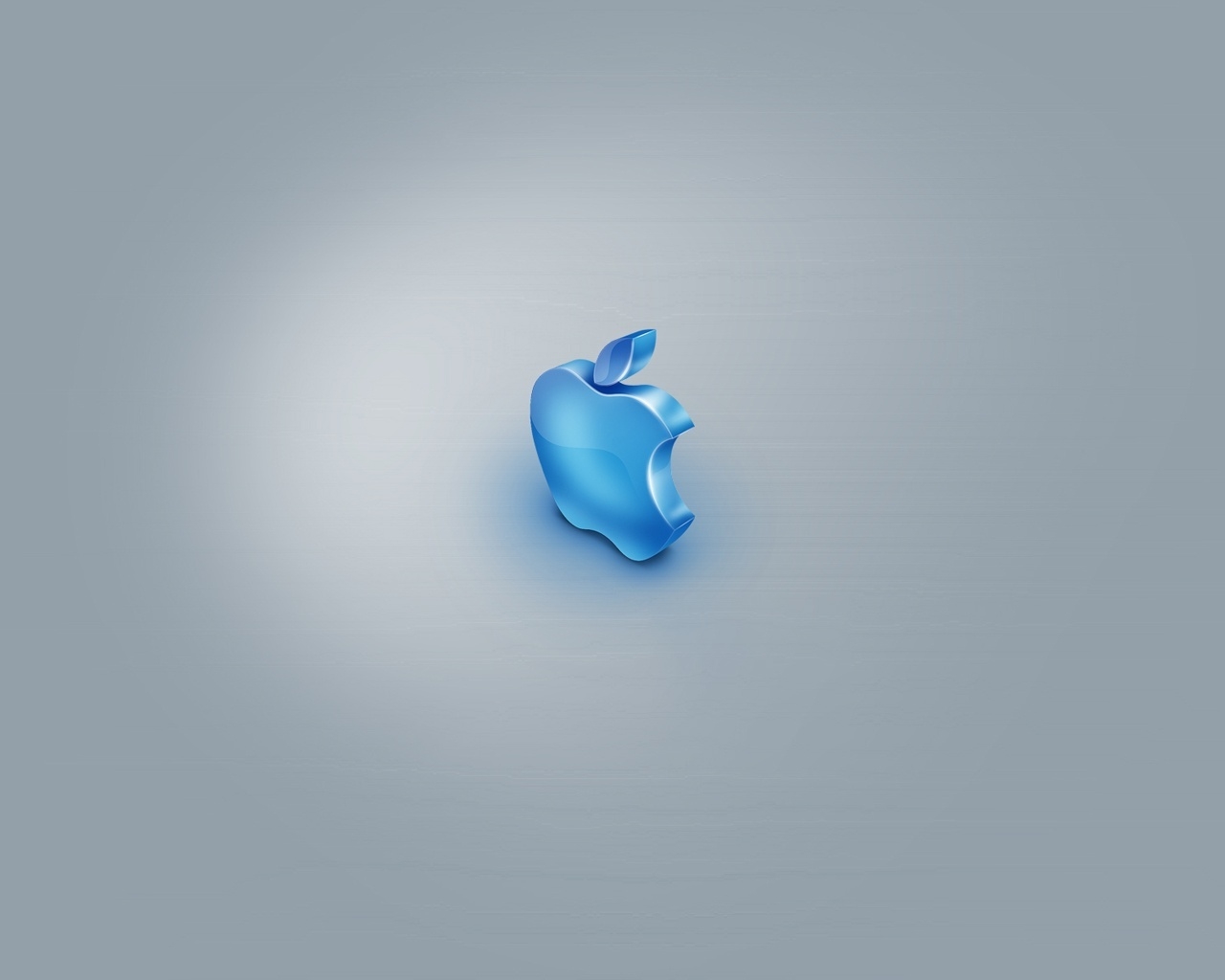 Blue Apple for 1280 x 1024 resolution