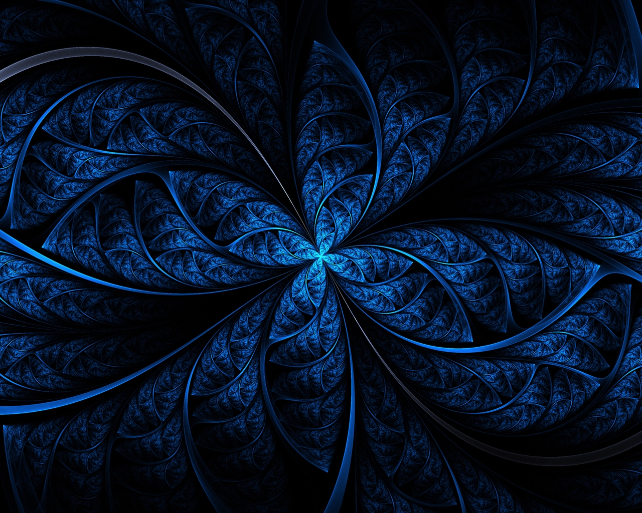 Blue Art for 1280 x 1024 resolution