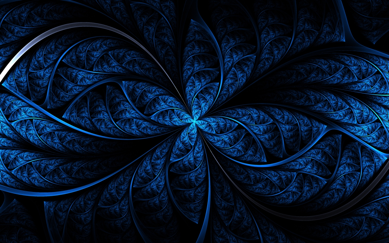 Blue Art for 1280 x 800 widescreen resolution
