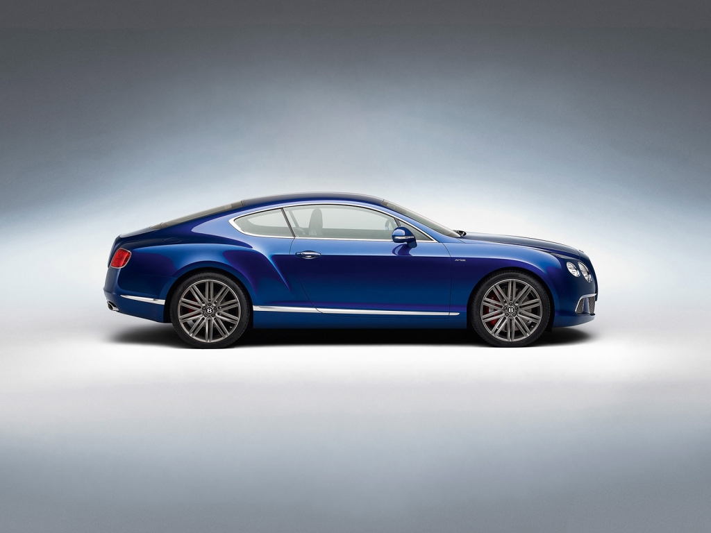 Blue Bentley GT Studio for 1024 x 768 resolution