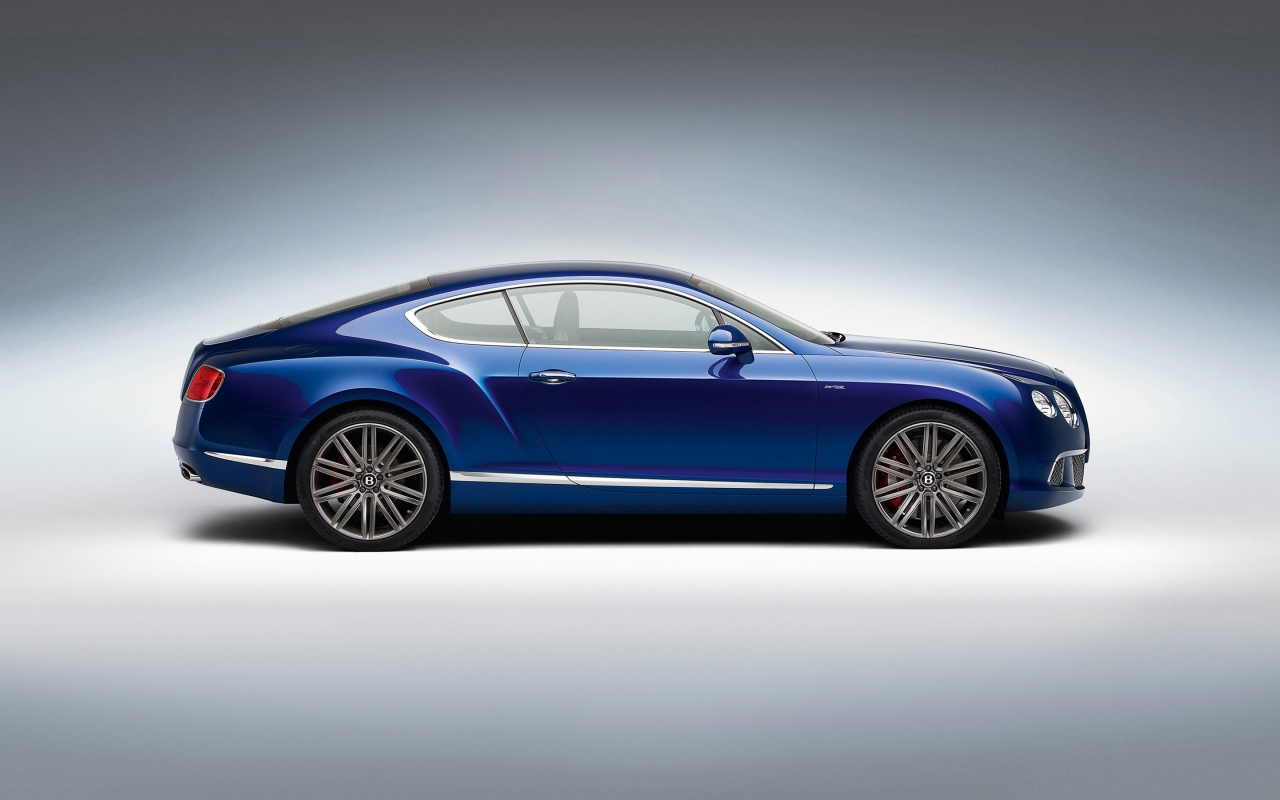 Blue Bentley GT Studio for 1280 x 800 widescreen resolution