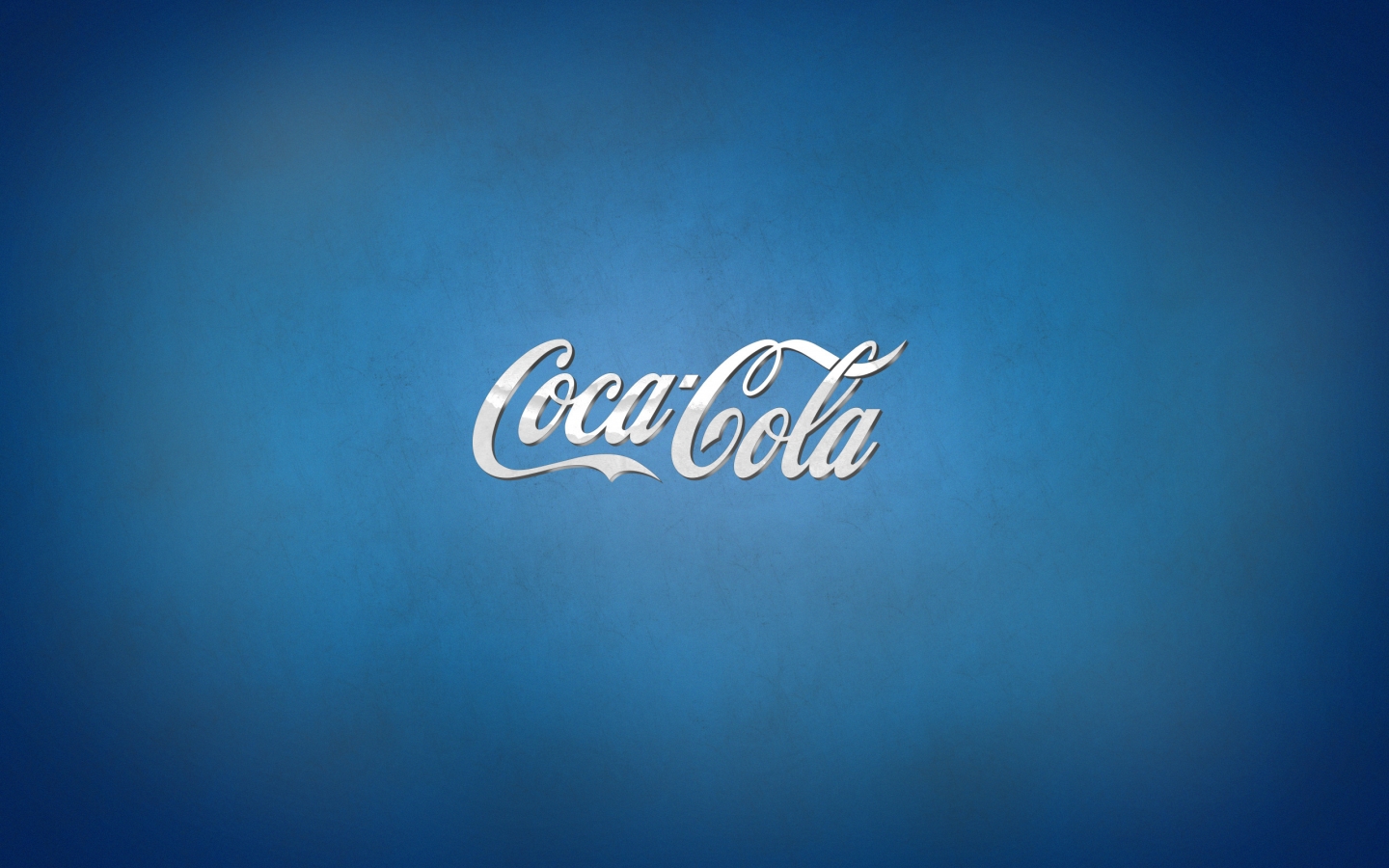Blue Coca Cola for 1440 x 900 widescreen resolution