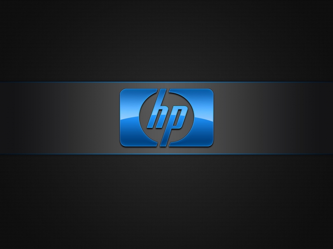 Blue HP Logo for 1152 x 864 resolution