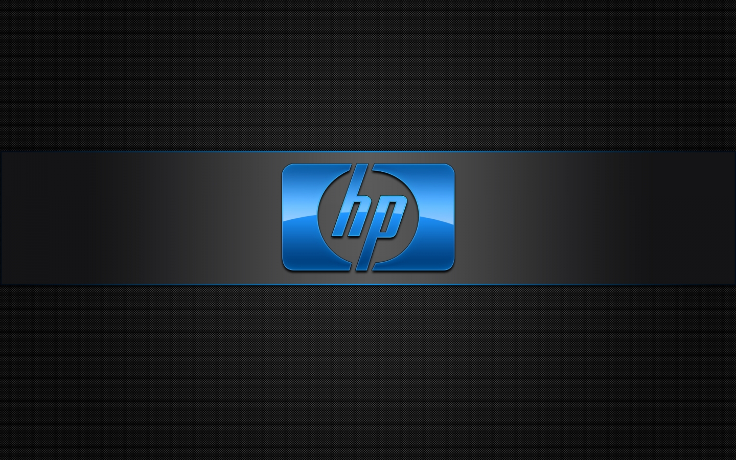 Blue HP Logo for 1440 x 900 widescreen resolution