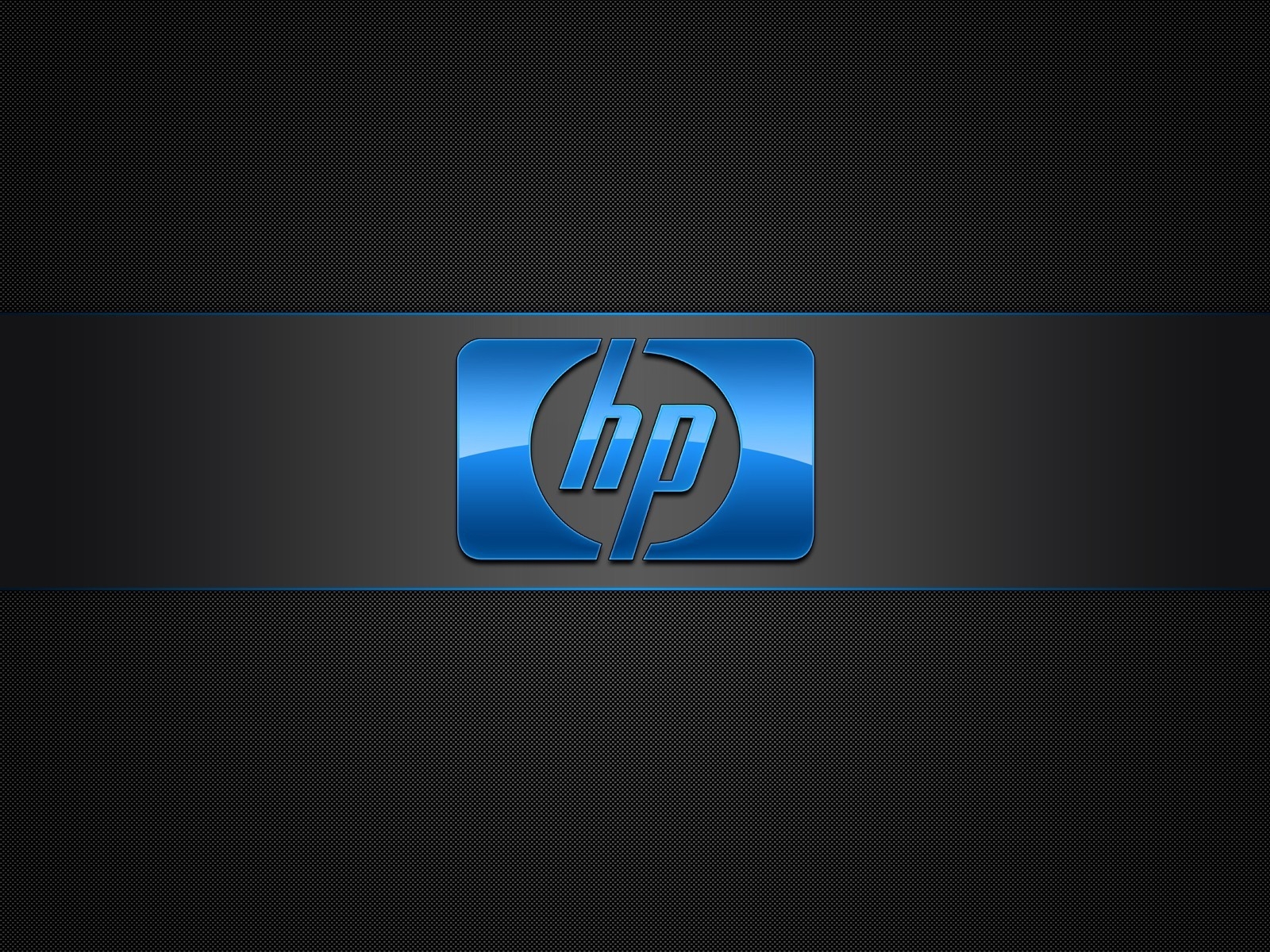 Blue HP Logo for 1600 x 1200 resolution