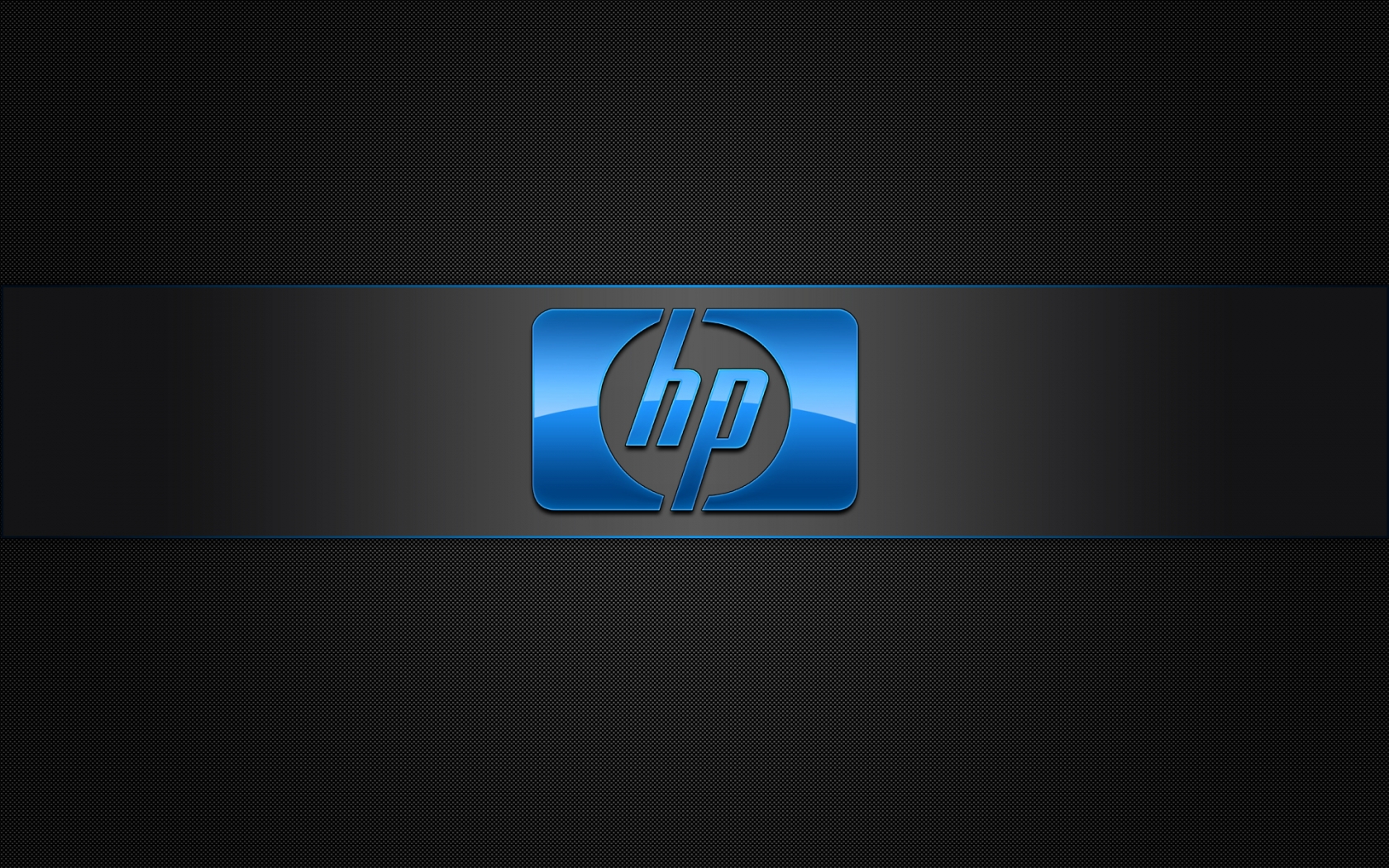 Blue HP Logo for 1680 x 1050 widescreen resolution