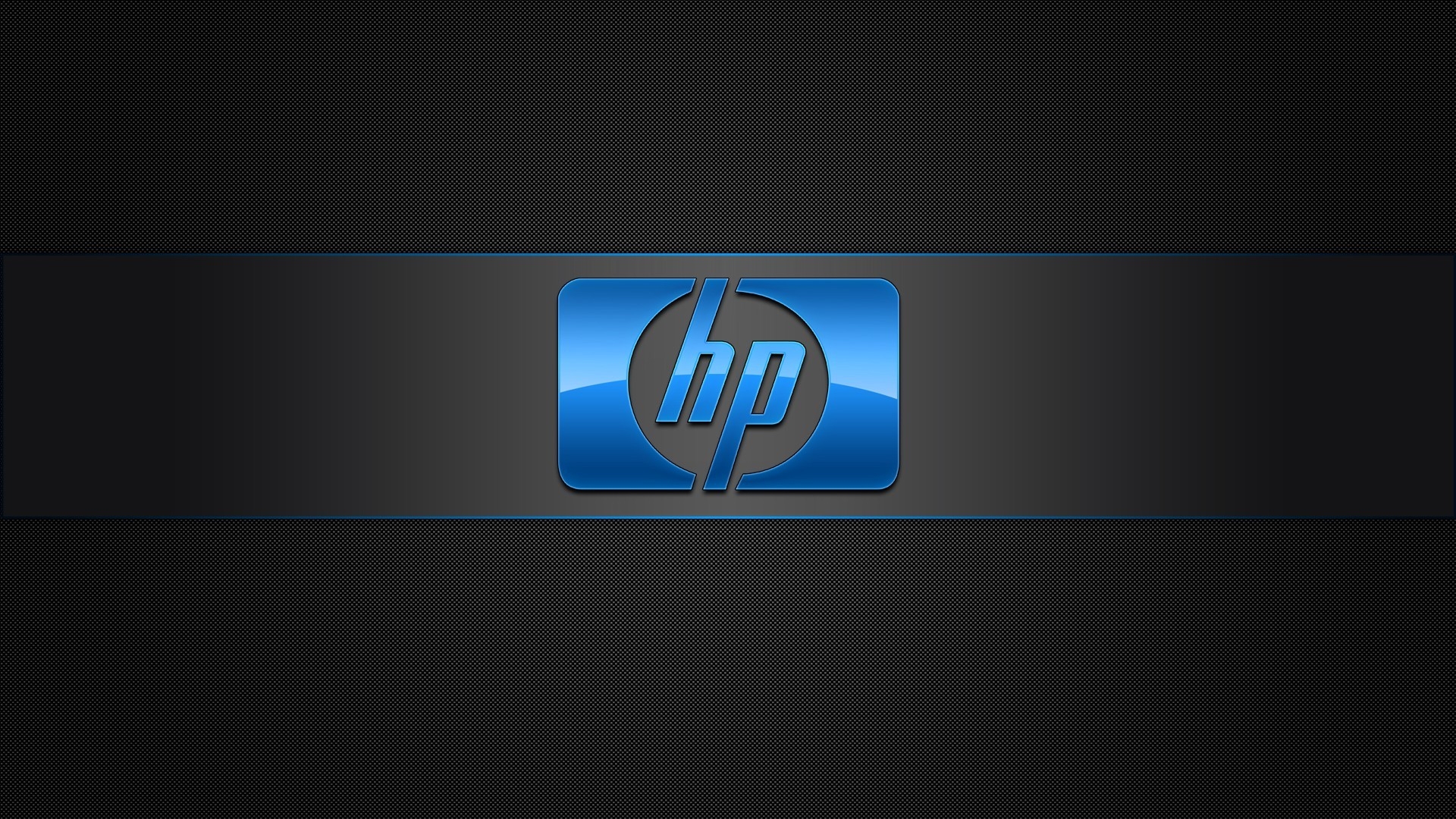 Blue HP Logo for 1920 x 1080 HDTV 1080p resolution