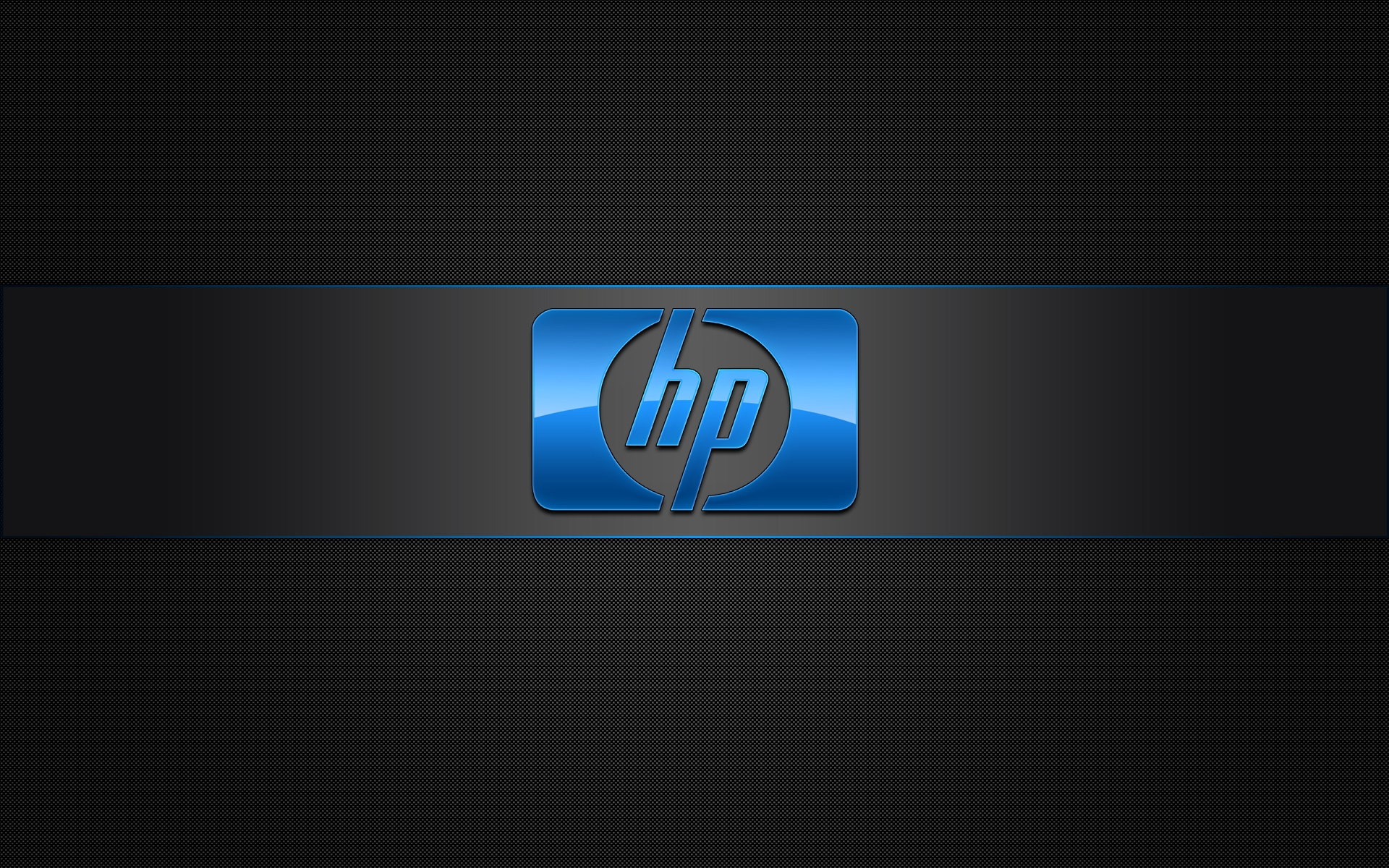 Blue HP Logo for 1920 x 1200 widescreen resolution