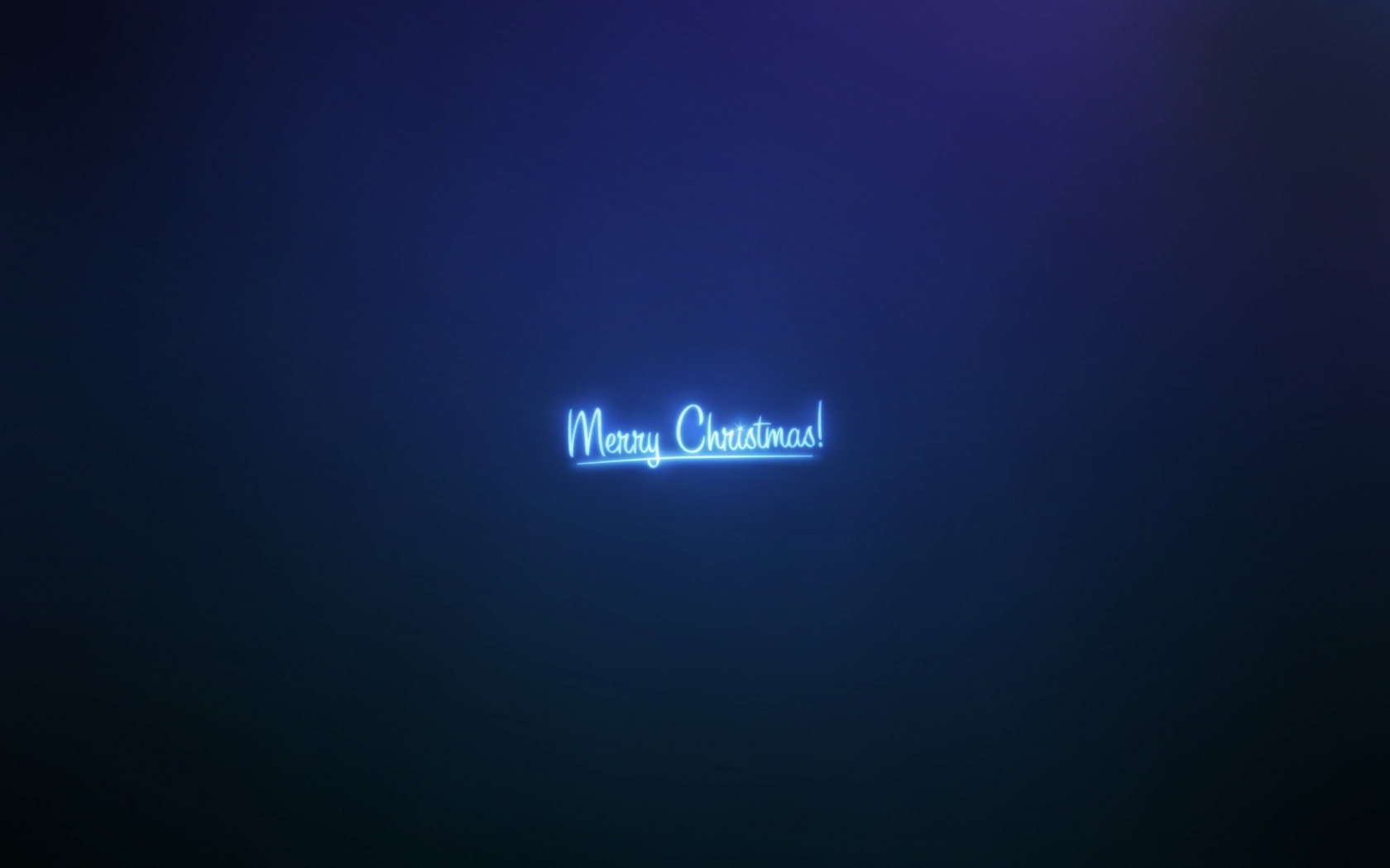 Blue Merry Christmas for 1680 x 1050 widescreen resolution
