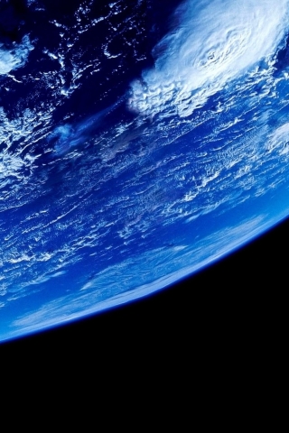 Blue Planet Earth for 320 x 480 iPhone resolution