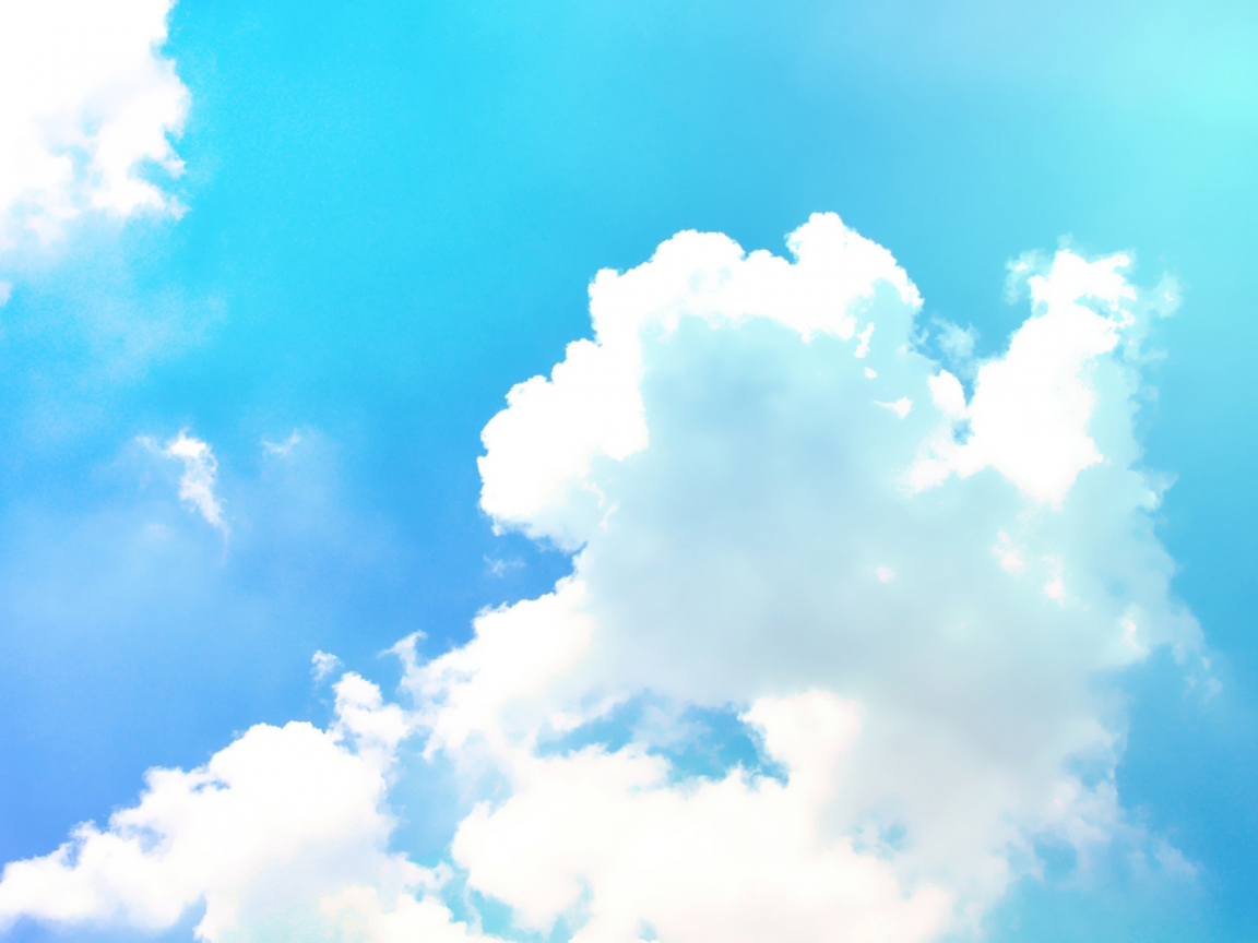 Blue Sky for 1152 x 864 resolution