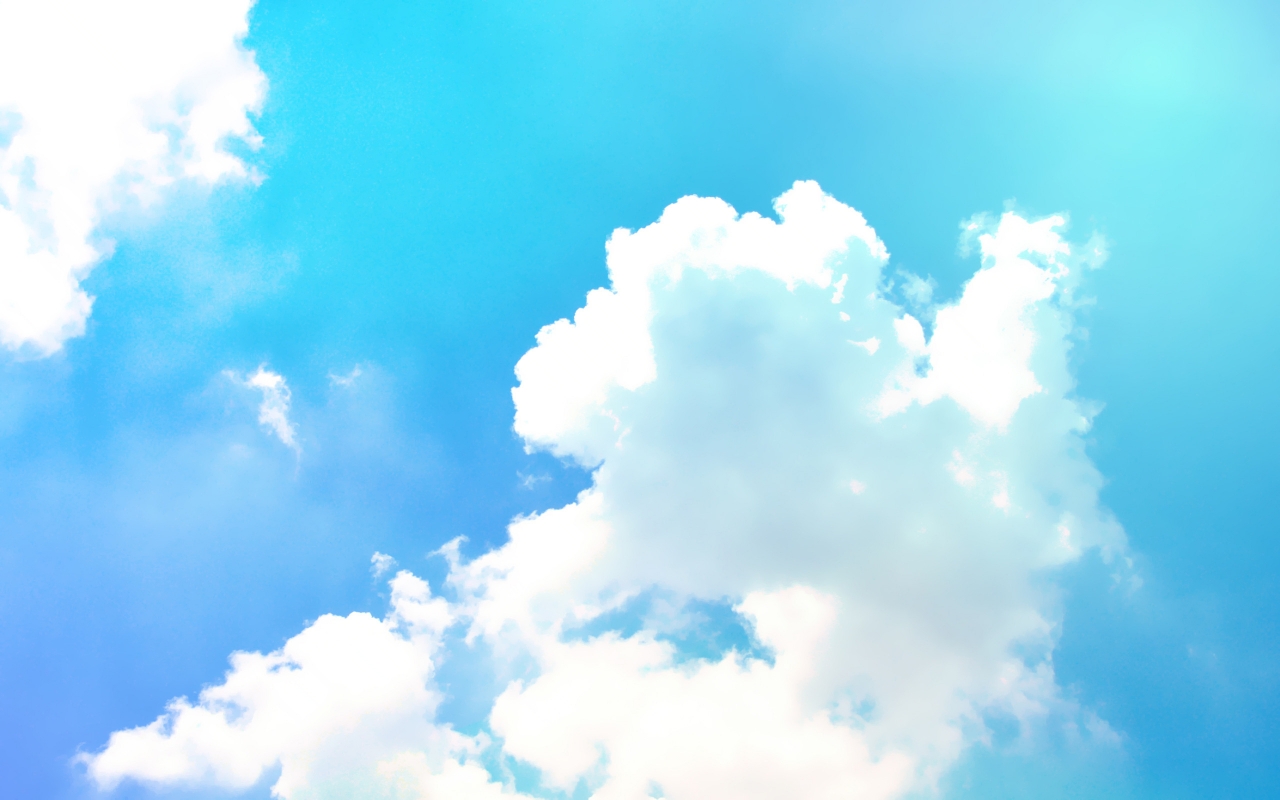 Blue Sky for 1280 x 800 widescreen resolution