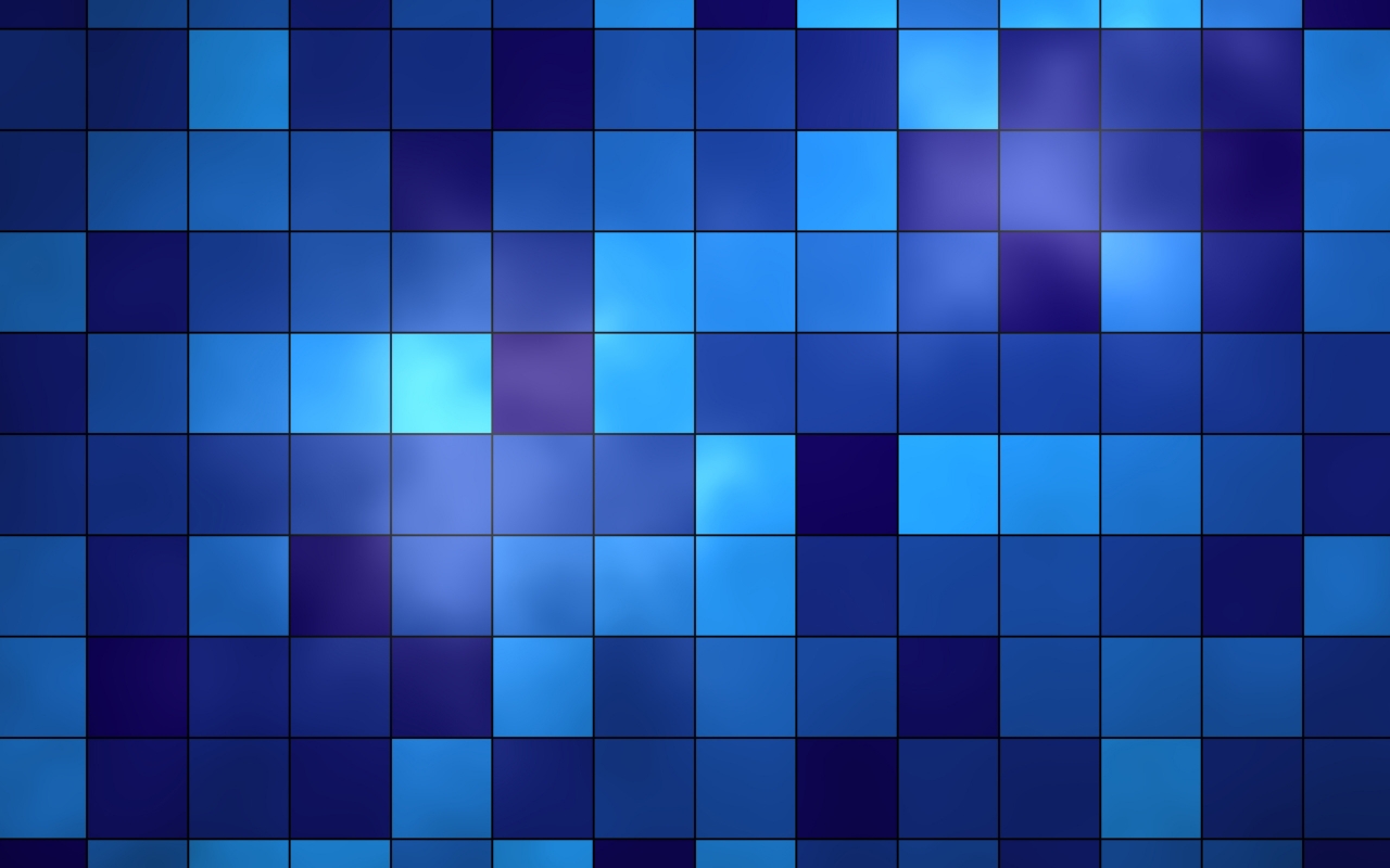 Blue Tiles for 1280 x 800 widescreen resolution