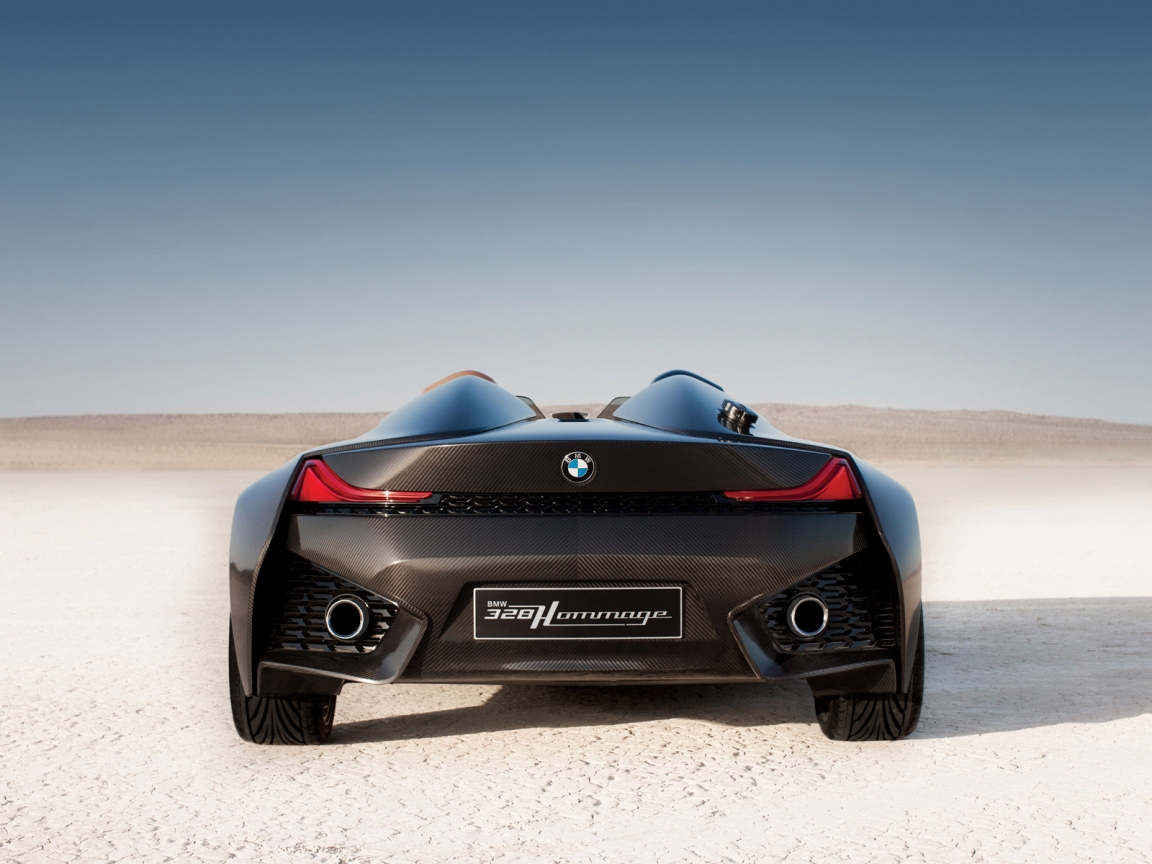 BMW 328 Hommage Rear for 1152 x 864 resolution