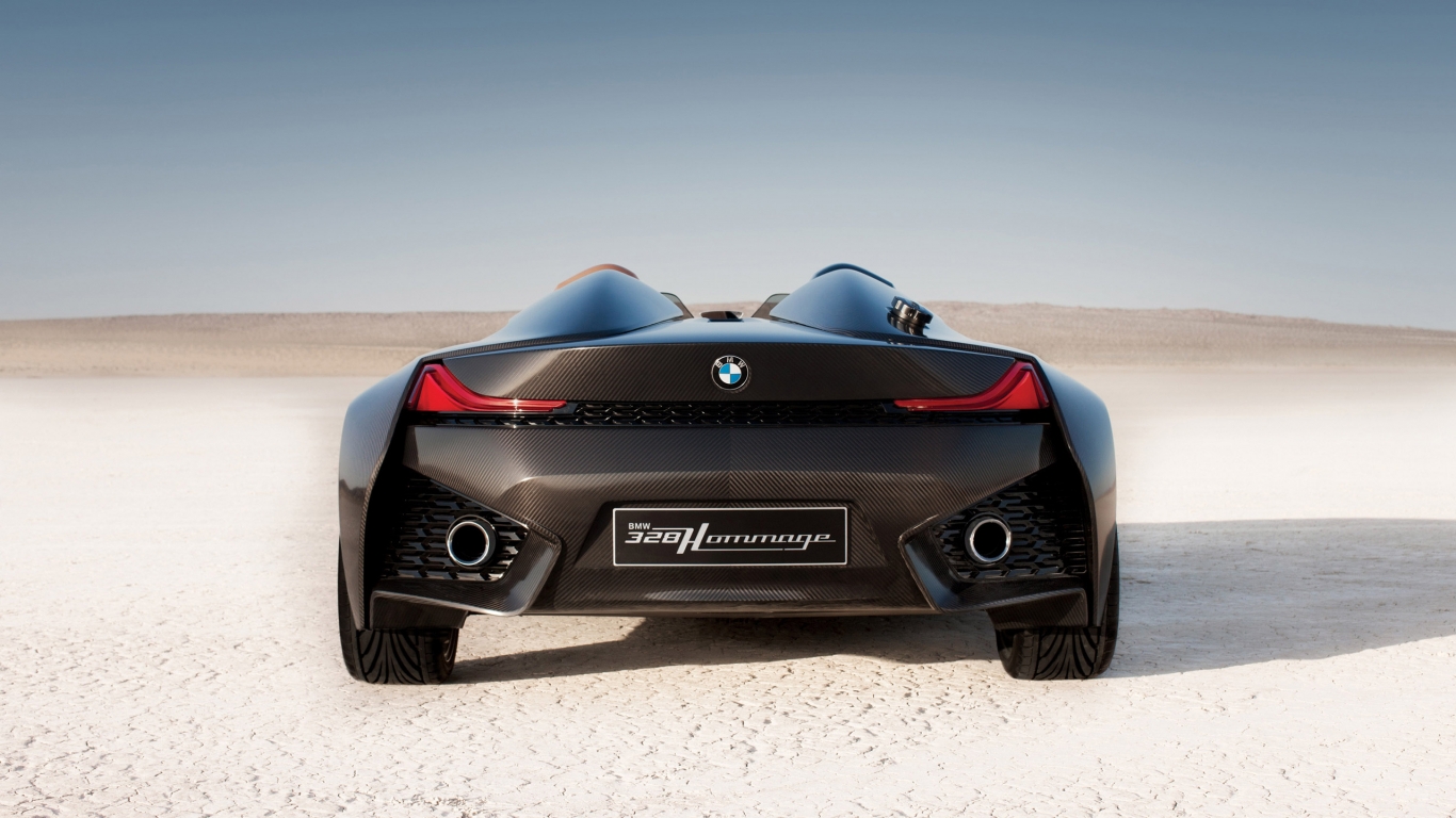 BMW 328 Hommage Rear for 1366 x 768 HDTV resolution