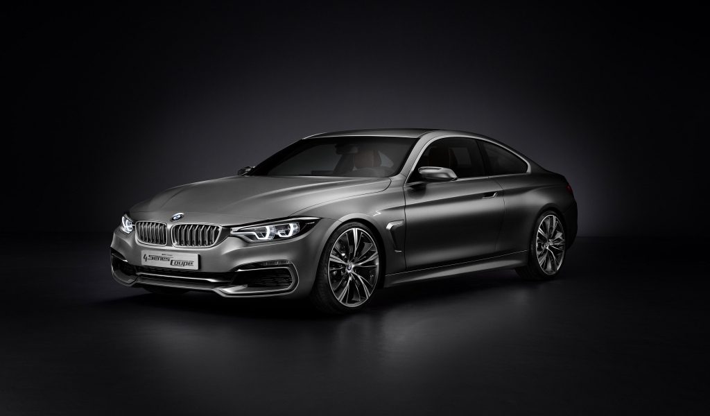 BMW 4 Series Coupe Concept Studio for 1024 x 600 widescreen resolution