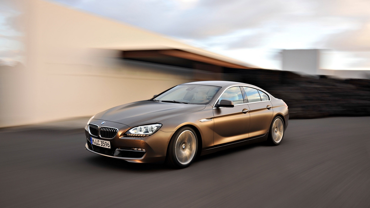 BMW 6 Series Gran Coupe Speed for 1280 x 720 HDTV 720p resolution