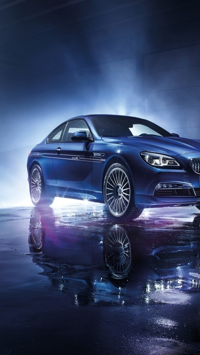 BMW Alpina B6 BiTurbo Coupe Limousine for 640 x 1136 iPhone 5 resolution