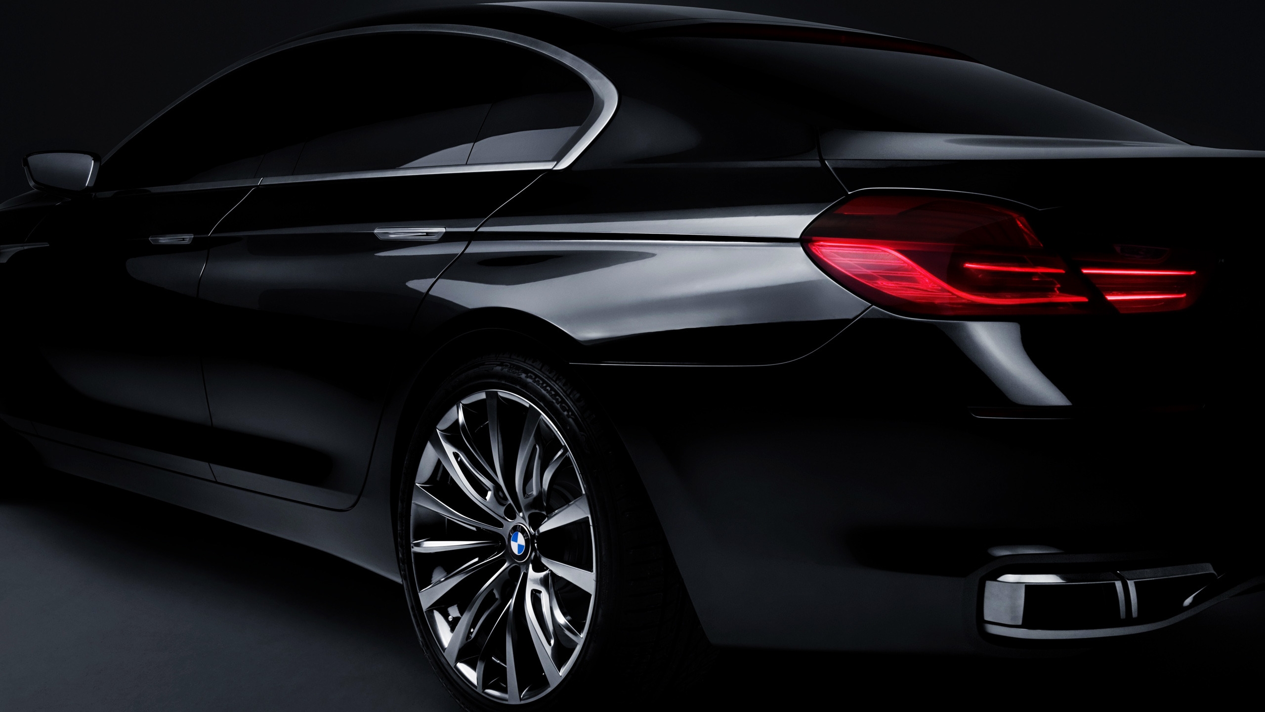 BMW Concept Gran Coupe Rear for 2560x1440 HDTV resolution