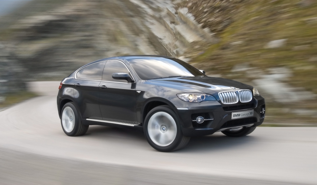 BMW Concept X6 Speed 2007 for 1024 x 600 widescreen resolution