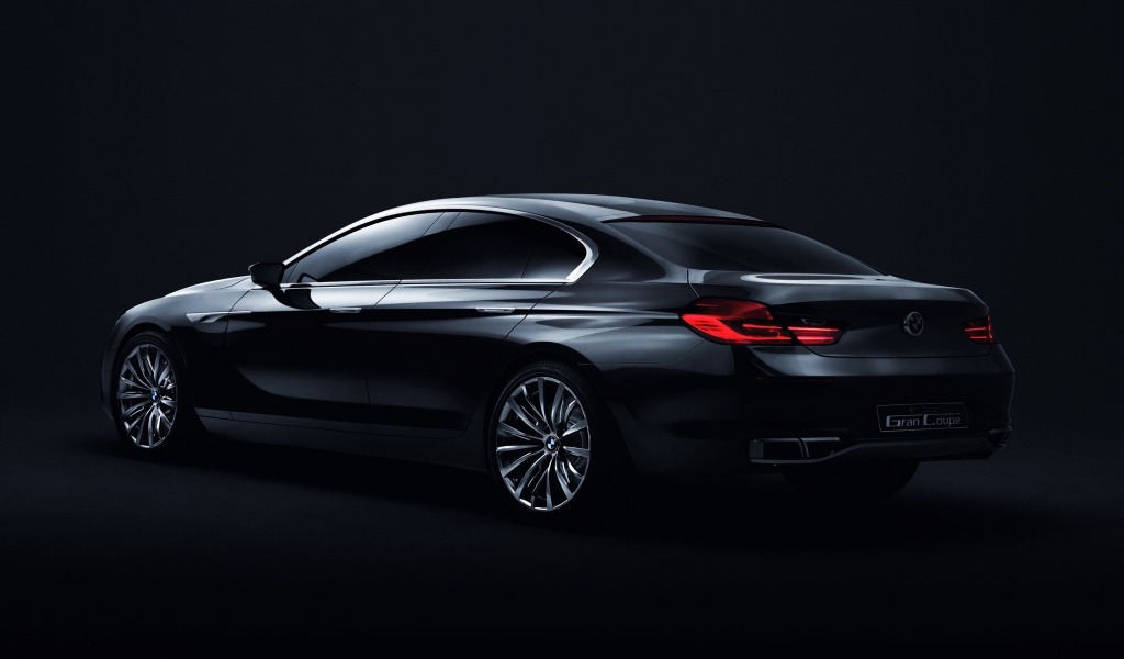 BMW Gran Coupe Rear for 1024 x 600 widescreen resolution