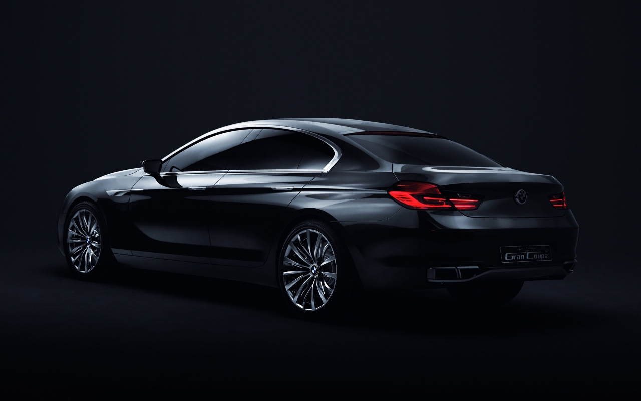 BMW Gran Coupe Rear for 1280 x 800 widescreen resolution