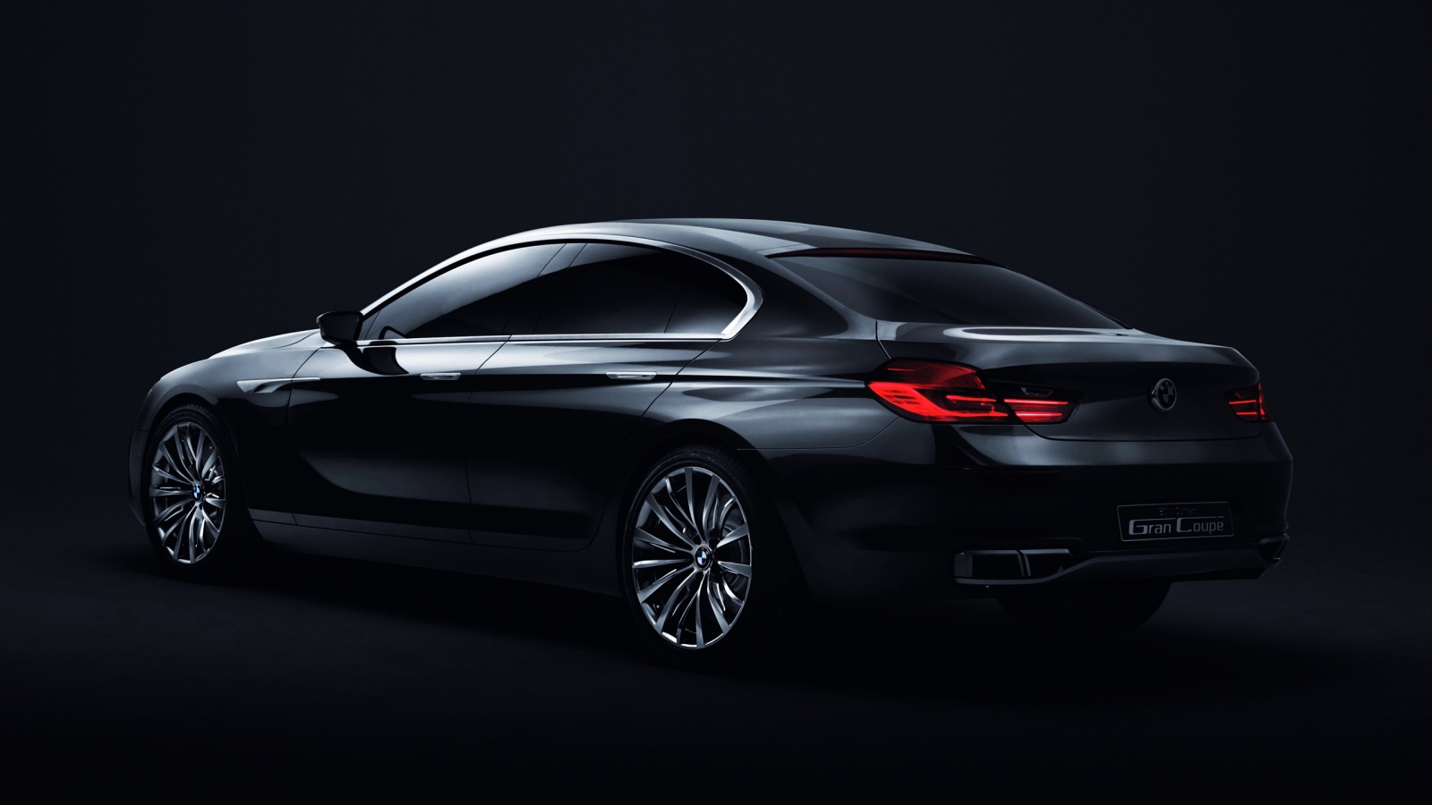 BMW Gran Coupe Rear for 1600 x 900 HDTV resolution