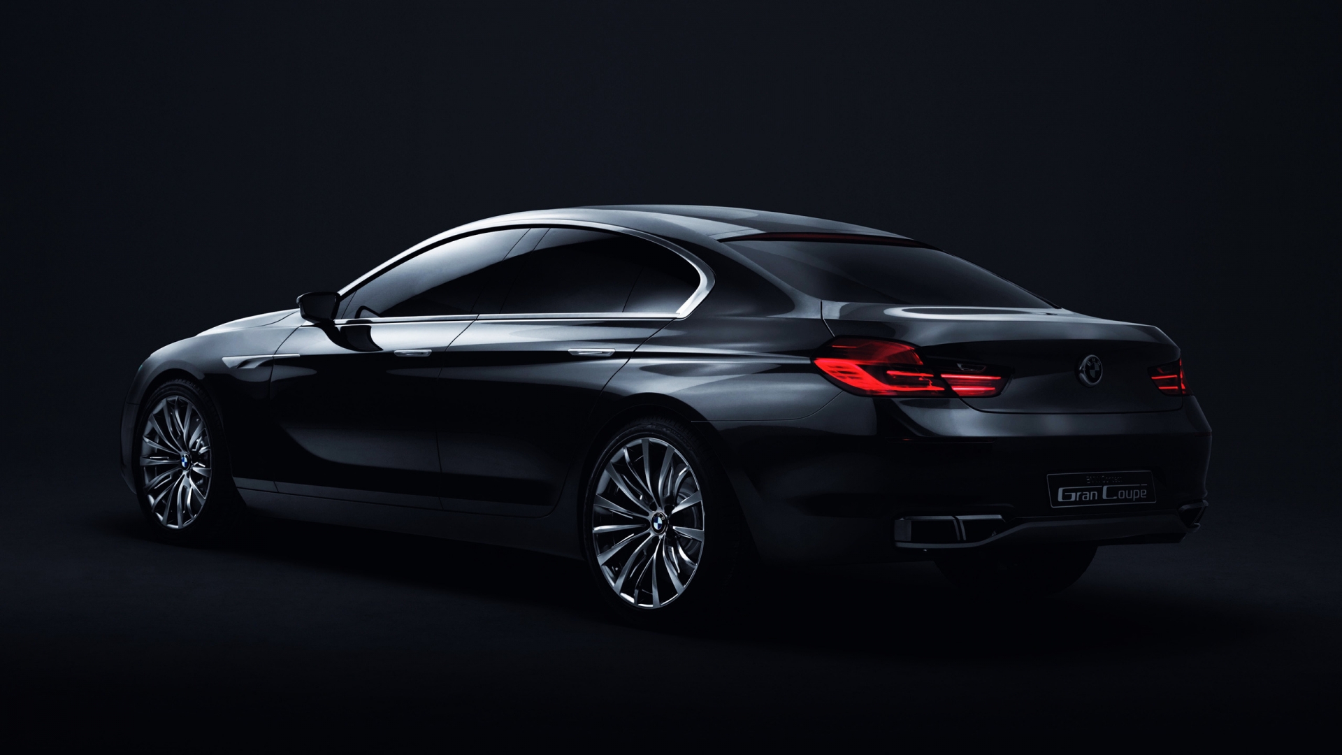 BMW Gran Coupe Rear for 1920 x 1080 HDTV 1080p resolution