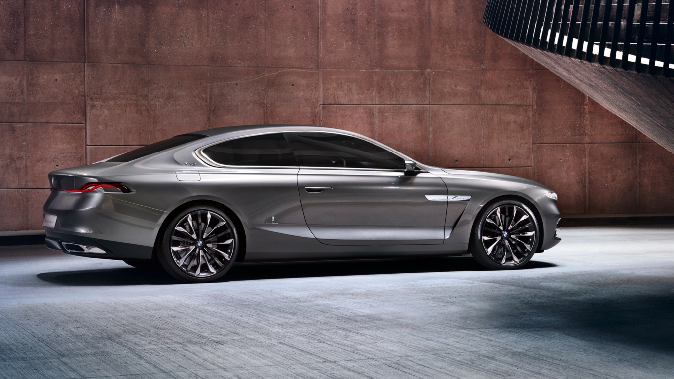 BMW Gran Lusso Coupe 2013 for 1366 x 768 HDTV resolution
