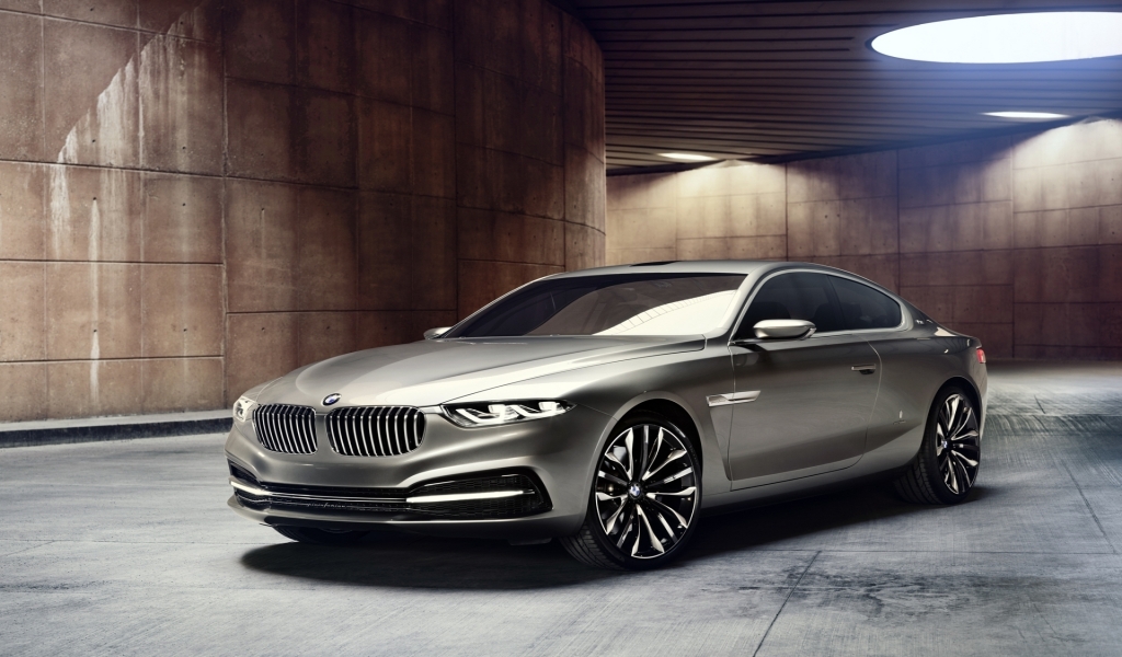 BMW Gran Lusso Coupe Concept for 1024 x 600 widescreen resolution