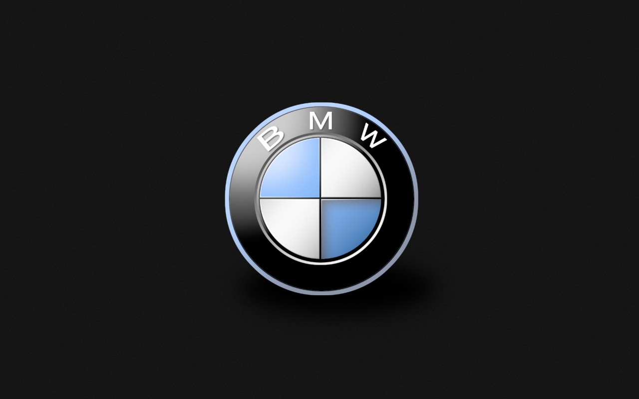BMW Logo for 1280 x 800 widescreen resolution