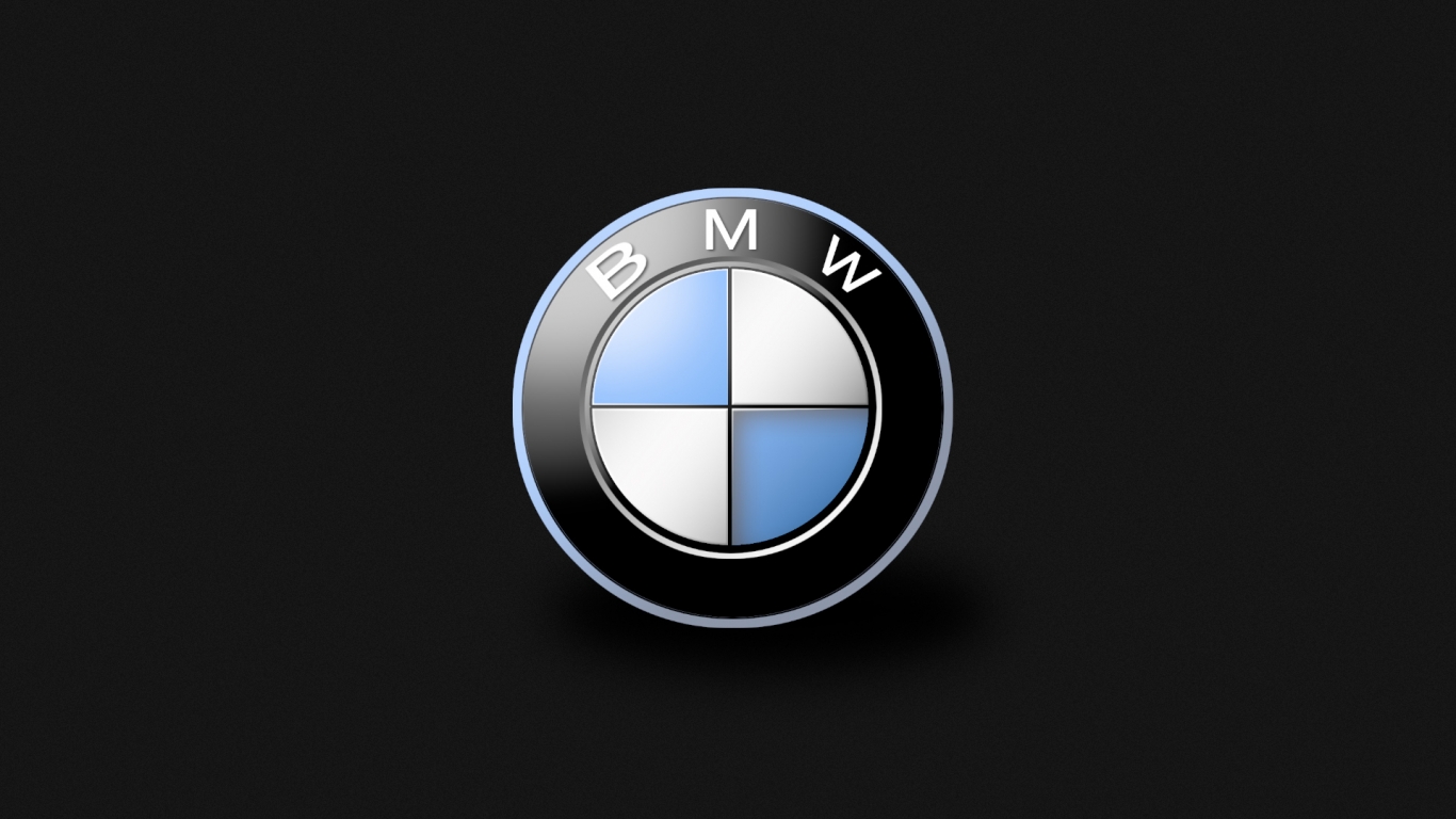 BMW Logo for 1366 x 768 HDTV resolution