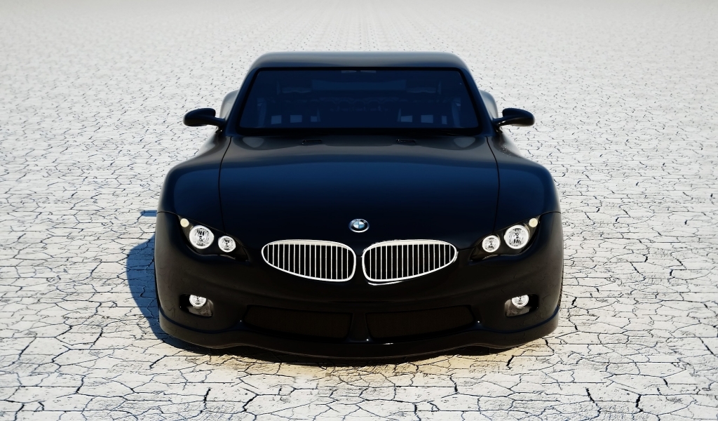 BMW M Zero Concept Front 2008 for 1024 x 600 widescreen resolution