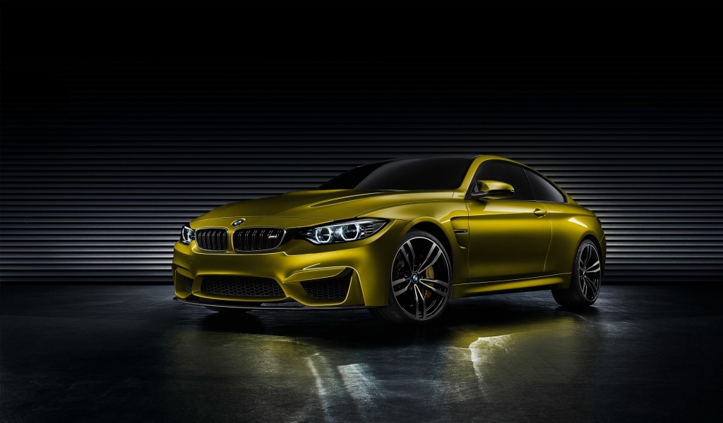 BMW M4 Concept for 1024 x 600 widescreen resolution